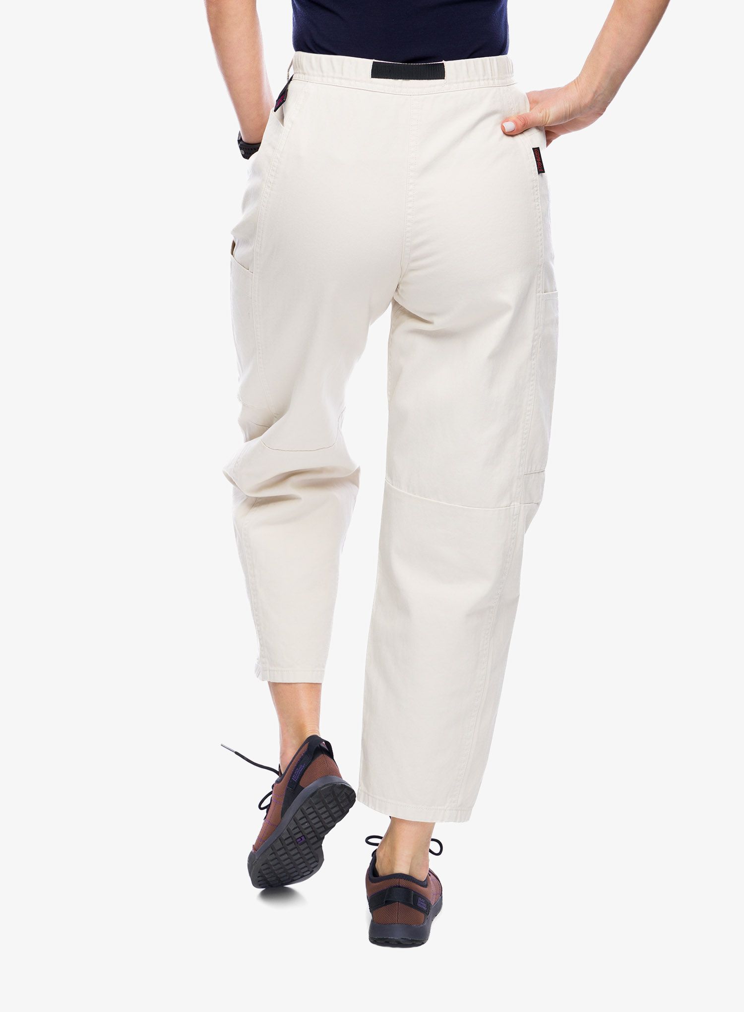 Pantaloni drumetie femei Gramicci Voyager Pant - greige