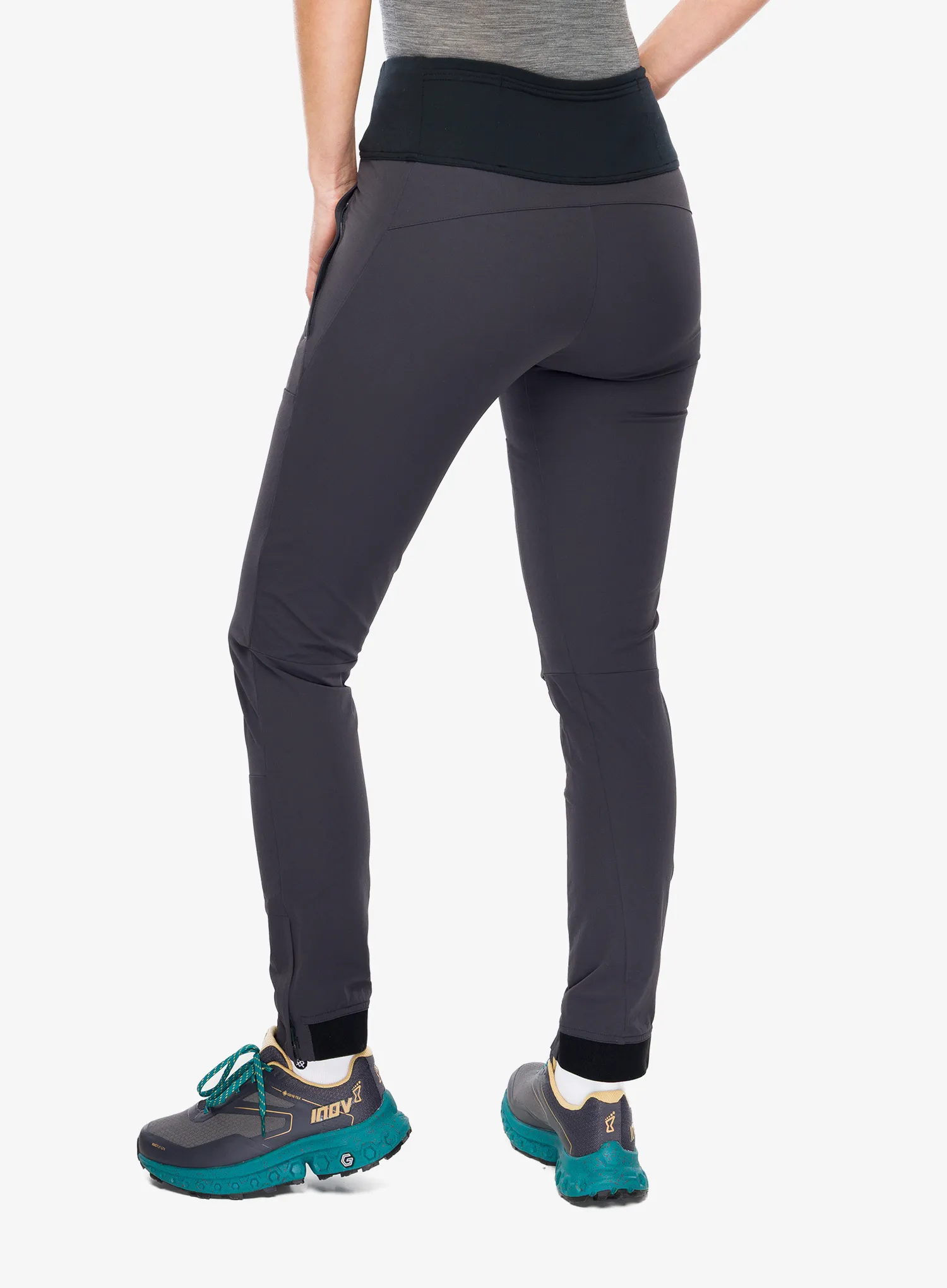 Pantaloni drumetie femei Inov-8 VentureLite Pant - graphite