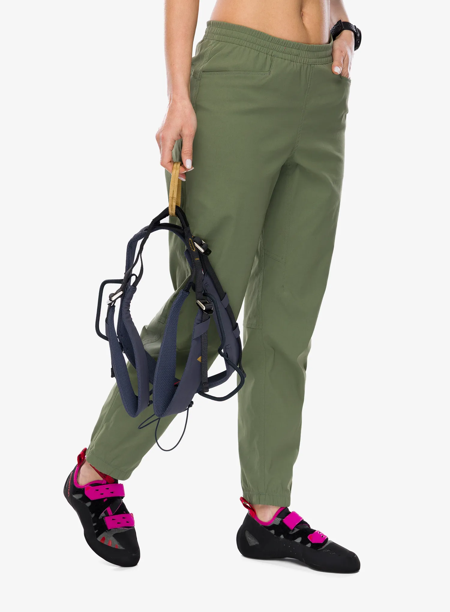 Pantaloni drumetie femei La Sportiva Gambit Pant - cypress/cypress