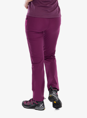 Pantaloni drumetie femei Montura Rise Pants - wine red/baton rouge