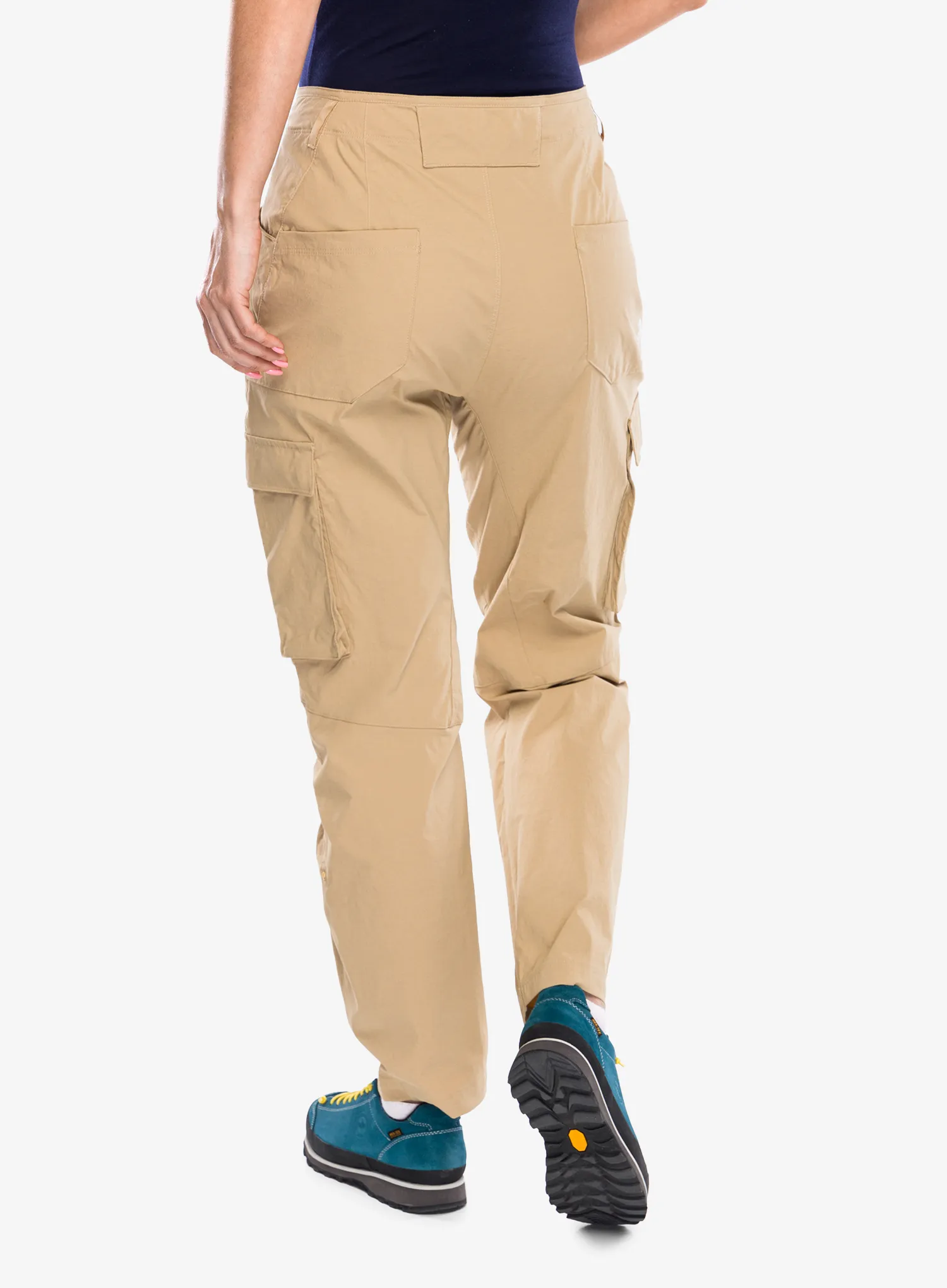 Pantaloni drumetie femei The North Face Exploration Cargo Pant - khaki stone