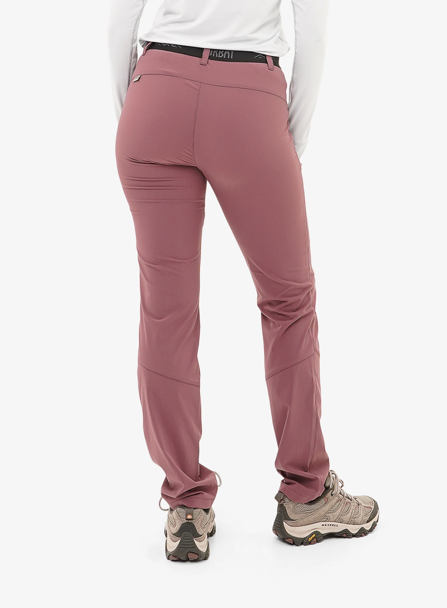 Pantaloni drumetie femei Turbat Prut Trek Pants - crushed berry
