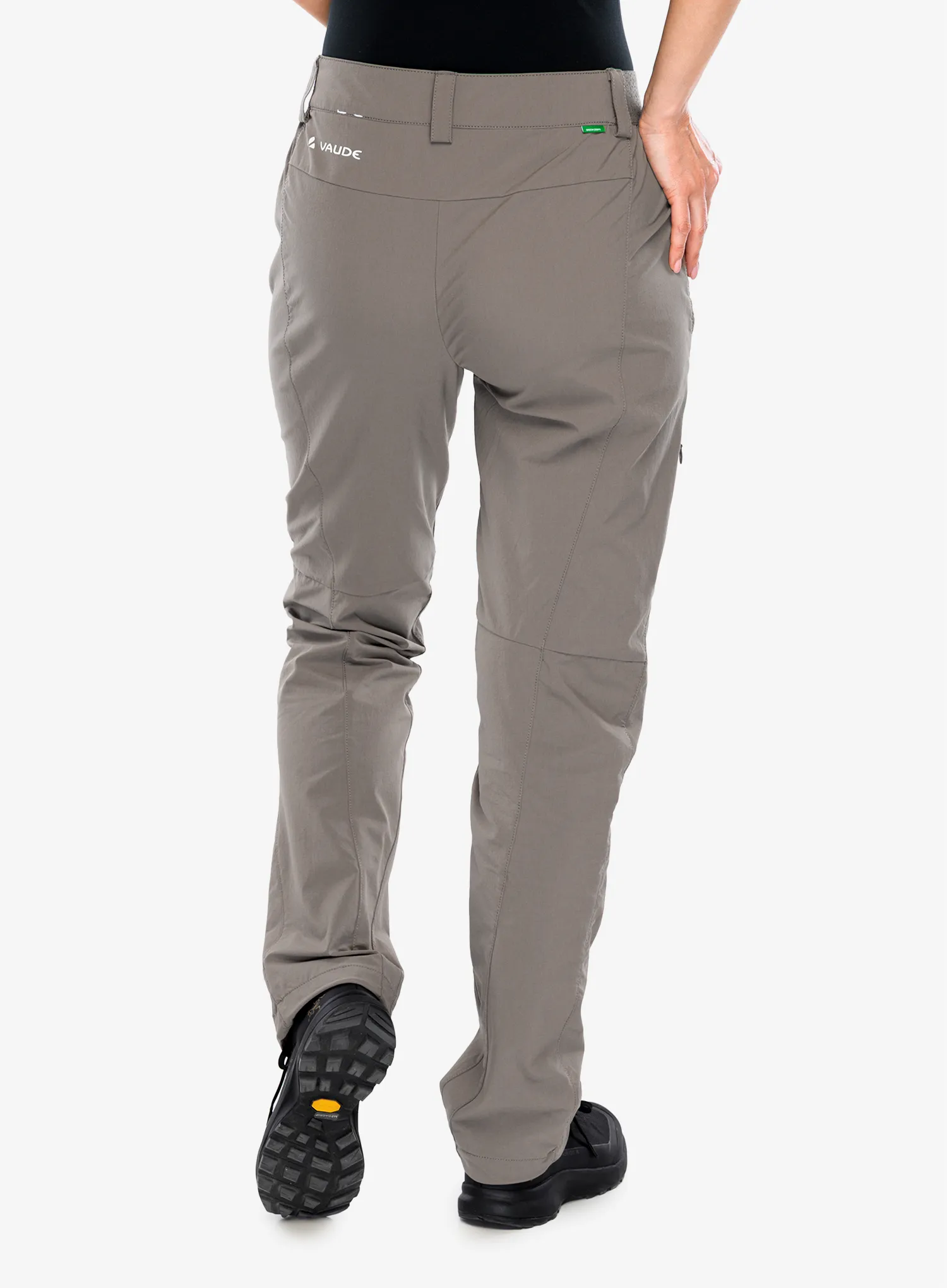 Pantaloni drumetie femei Vaude Farley Stretch Pants III - coconut