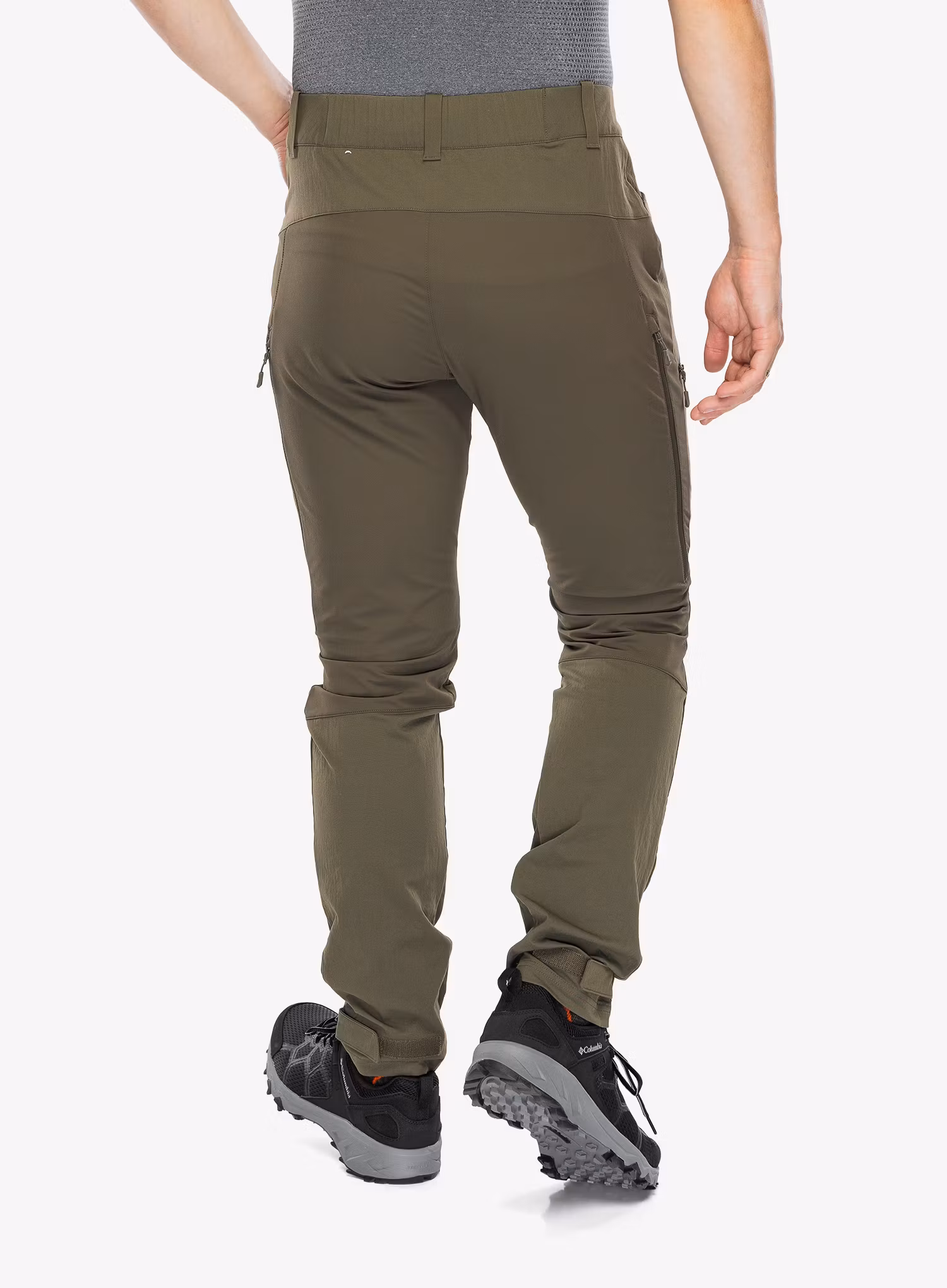 Pantaloni drumetie Helly Hansen Hovda Tur Pant - utility green