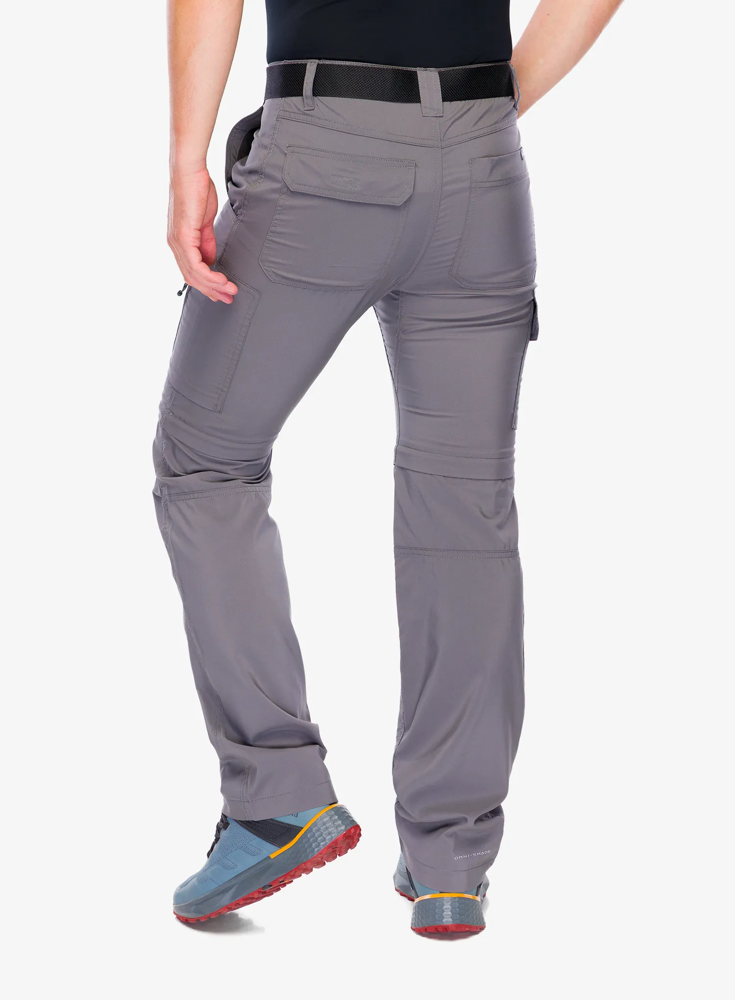Pantaloni drumetie barbati Columbia Silver Ridge Utility Convertible Pant - city grey