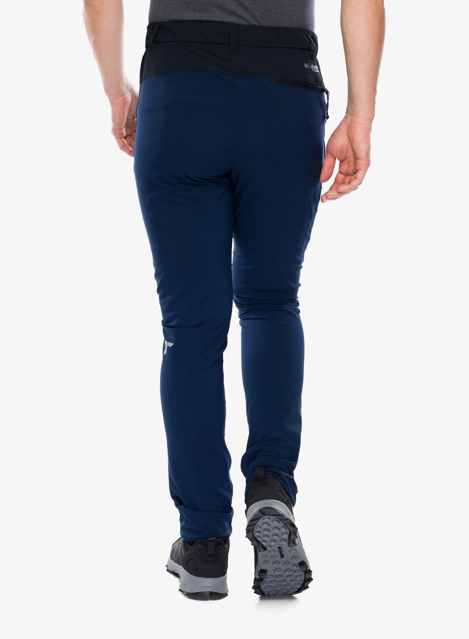 Pantaloni drumetie barbati Columbia Triple Canyon Pant II - collegiate navy/black