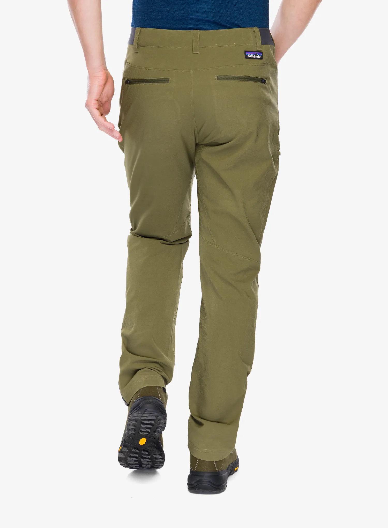 Pantaloni drumetie Patagonia Terravia Trail Pants - tent green