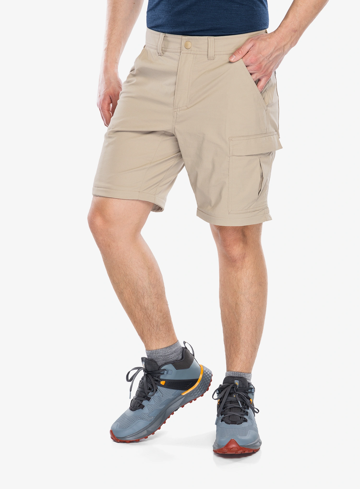 Pantaloni drumetie Royal Robbins Wilder Zip-Off Pant - khaki