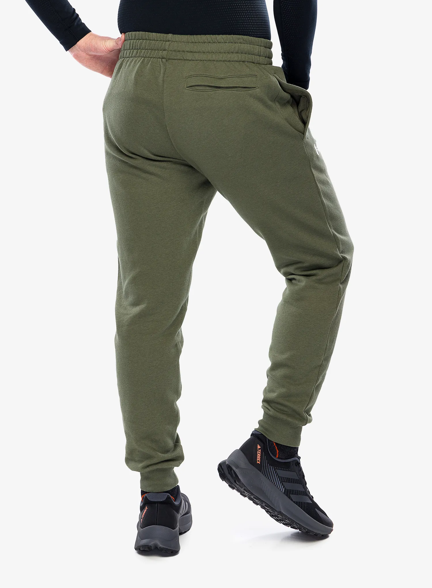Pantaloni Under Armour Rival Fleece Joggers - marine od green/white