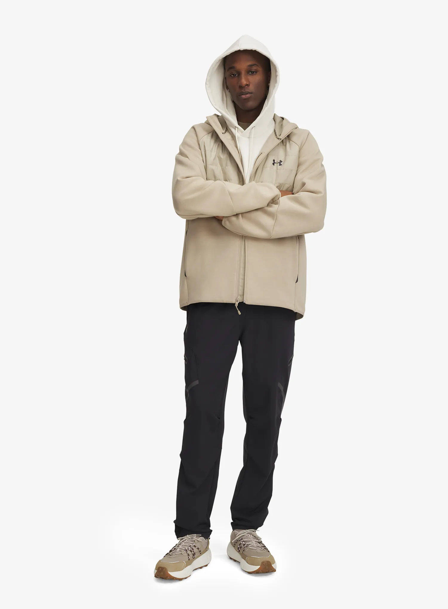 Pantaloni Under Armour Unstoppable Cargo Pant - black/black