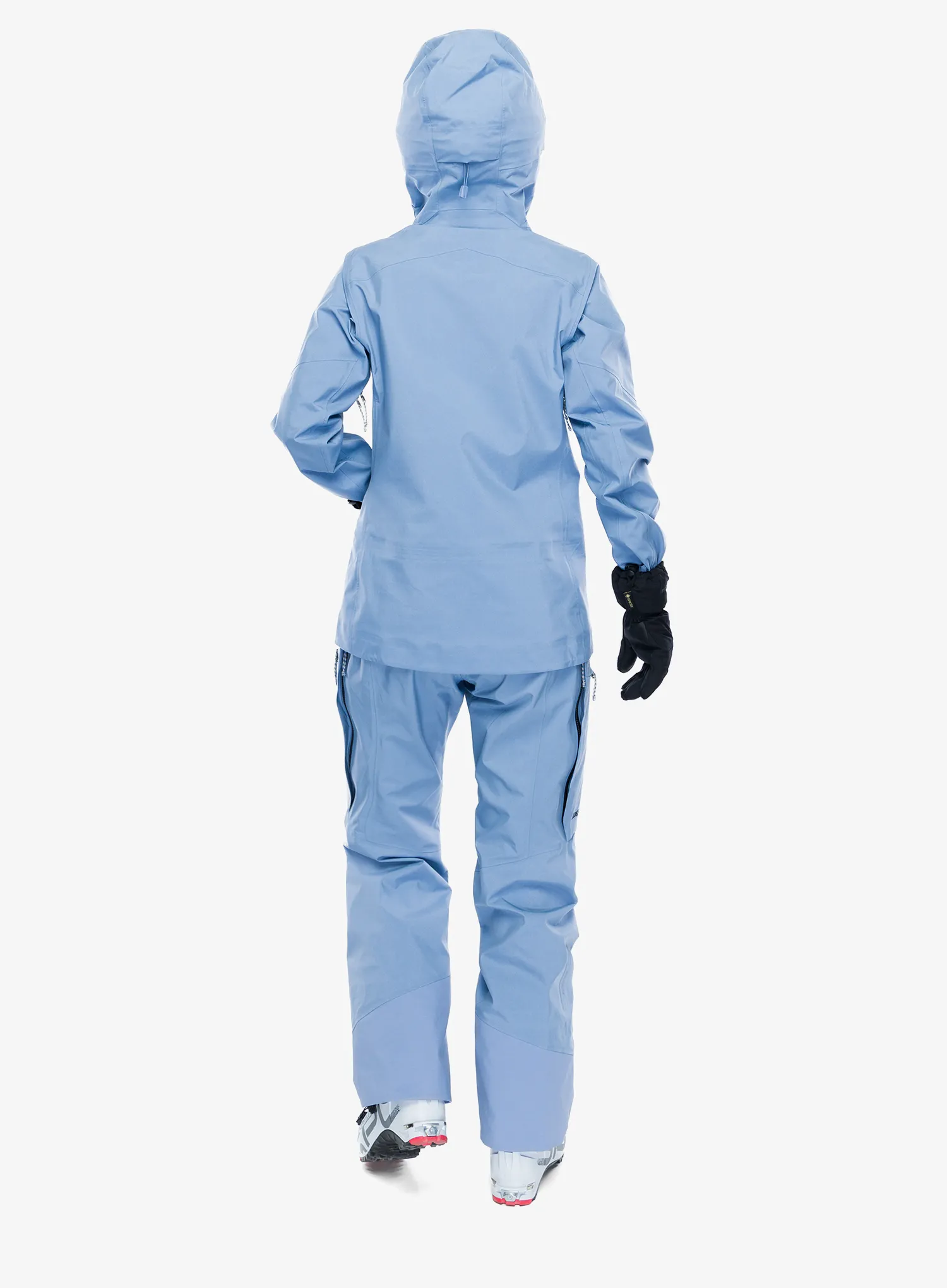 Pantaloni GORE TEX femei Patagonia PowSlayer Pants - barnacle blue