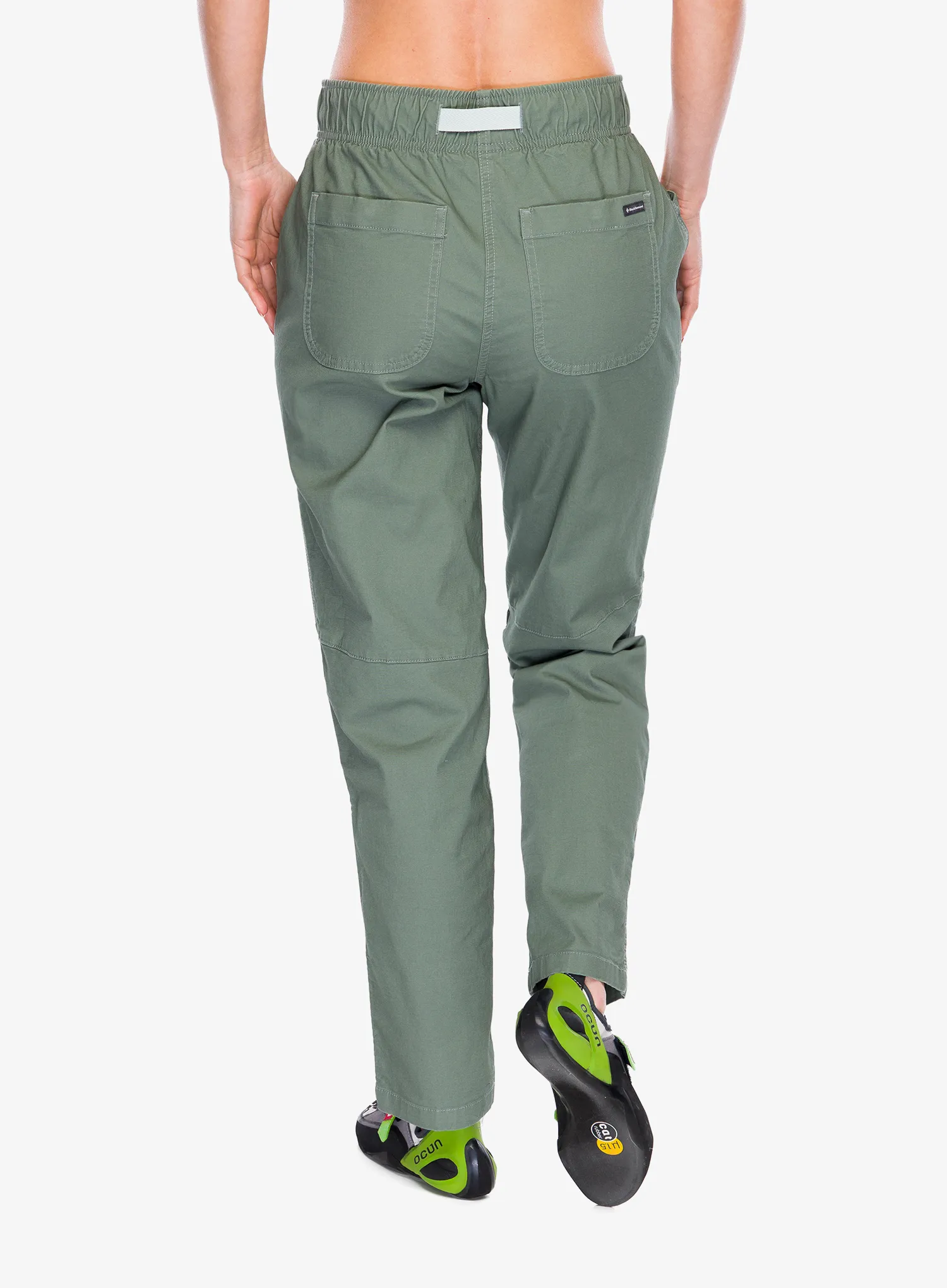 Pantaloni escalada femei Black Diamond Ethos Pants - laurel green