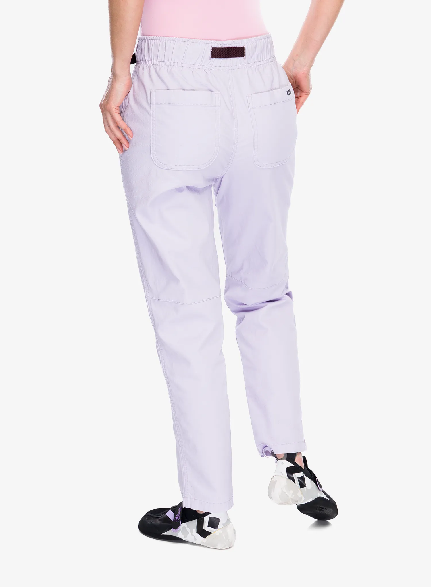 Pantaloni escalada femei Black Diamond Ethos Pants - soft lilac