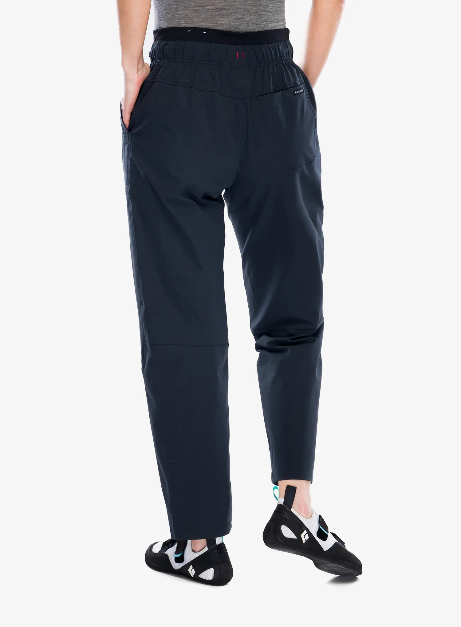Pantaloni escalada femei Black Diamond Sequence Pants - black/black