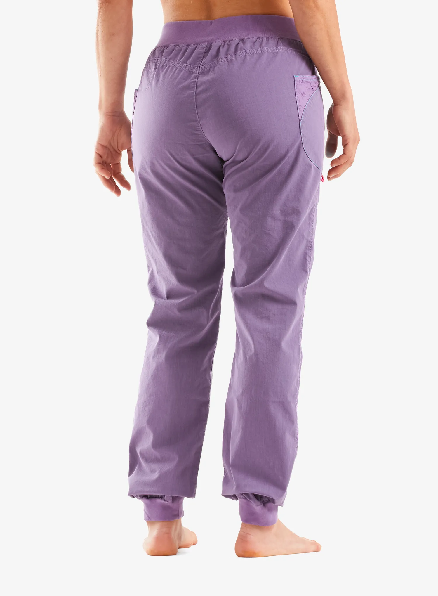 Pantaloni escalada femei E9 Joee - wisteria