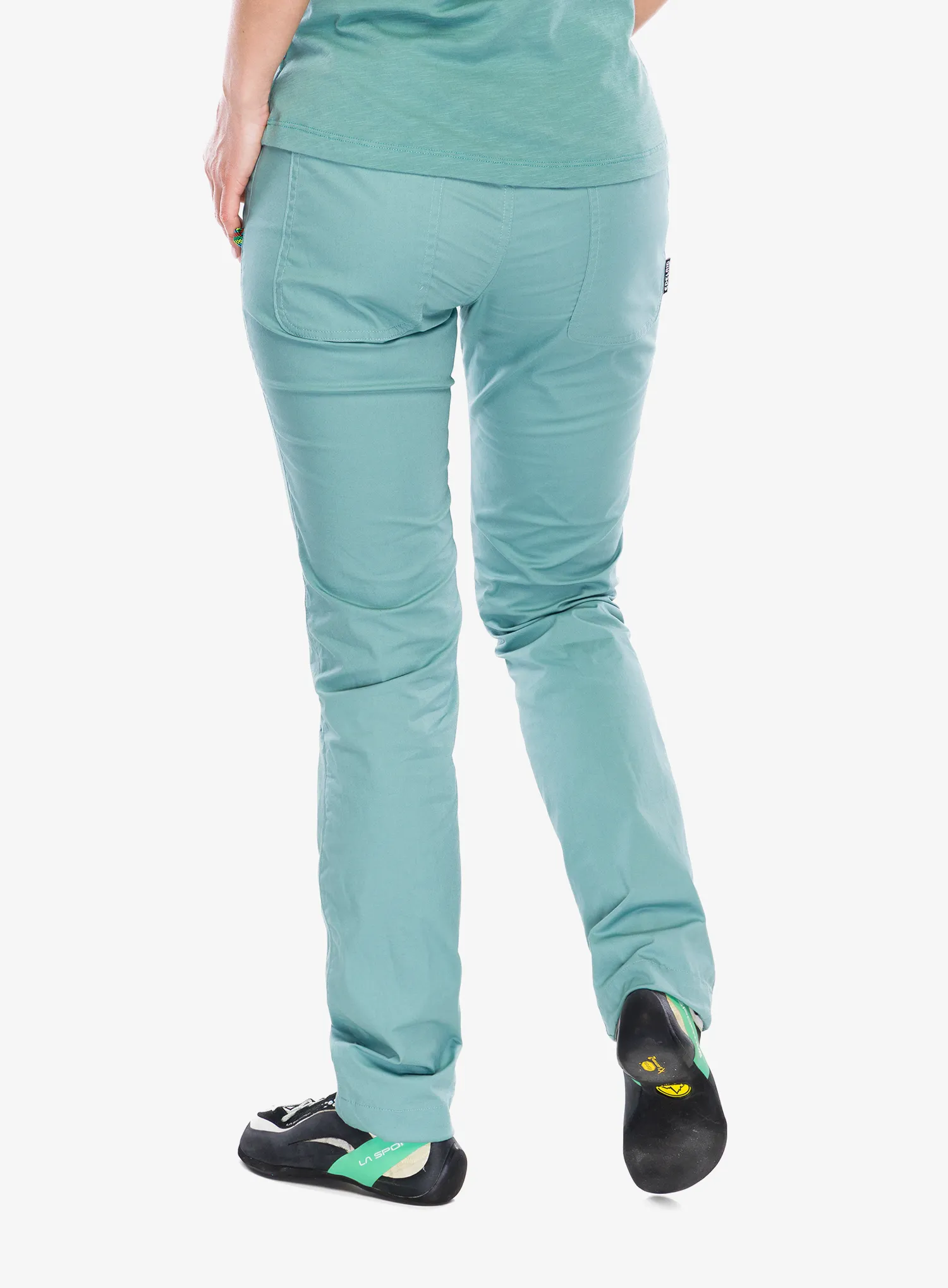 Pantaloni escalada femei Edelrid Nona Pants  - mineral blue