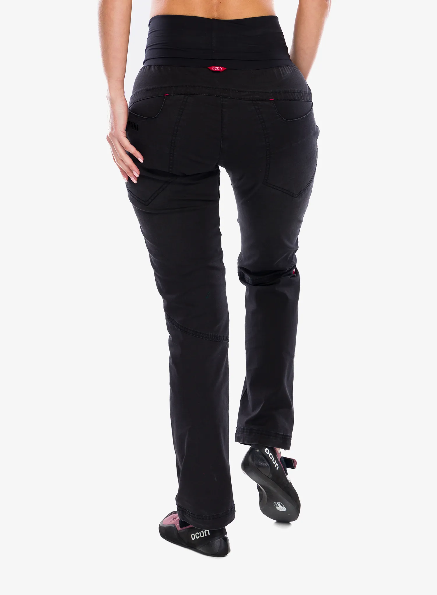 Pantaloni escalada femei Ocun Noya Jeans Organic Pants - black
