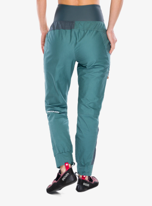 Pantaloni escalada femei Ortovox Valbon Pants - arctic grey