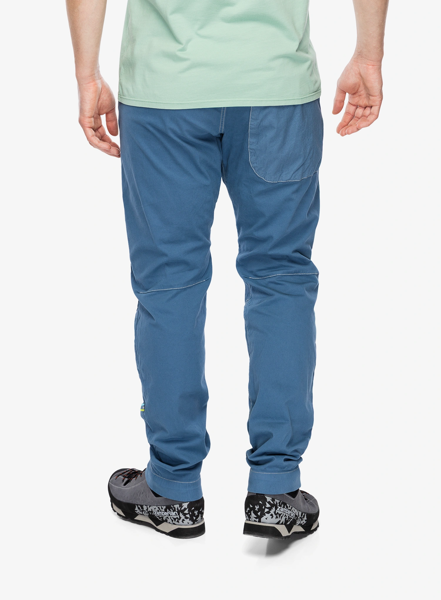 Pantaloni escalada E9 Free Julian - steel/blue