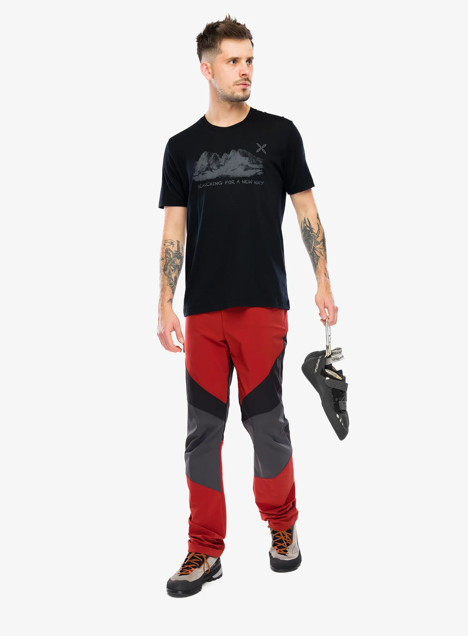 Pantaloni escalada Montura Spitze Evo Pants - tobacco