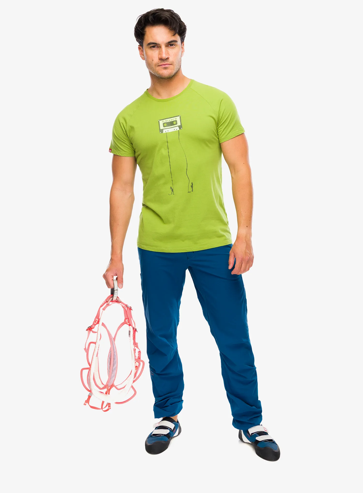 Pantaloni escalada Ocun Mania Eco Pants - blue opal