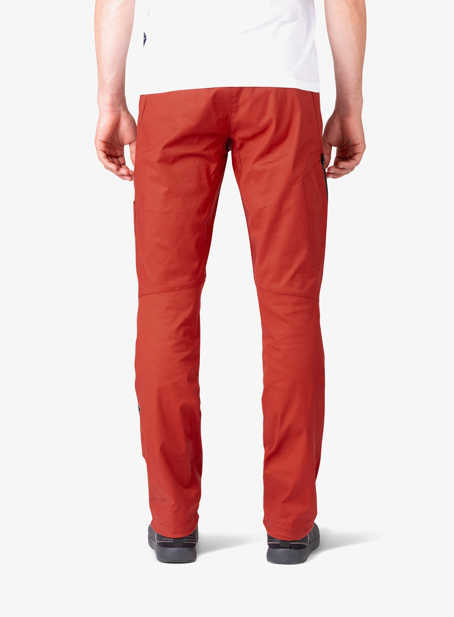 Pantaloni escalada Rafiki Crag - chili oil/graphite