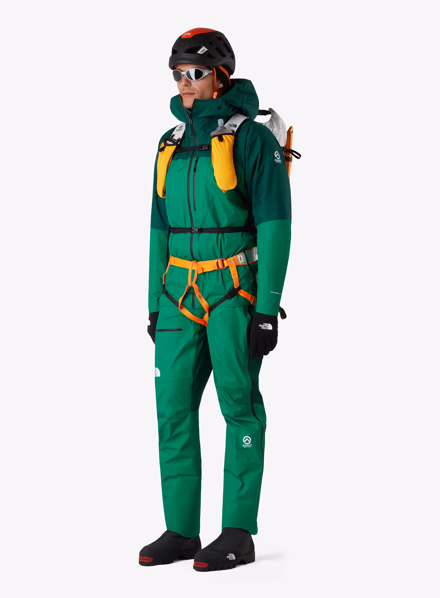 Pantaloni cu membrana The North Face Summit Futurelight AMK Climb Pant - cordillera green/apex green
