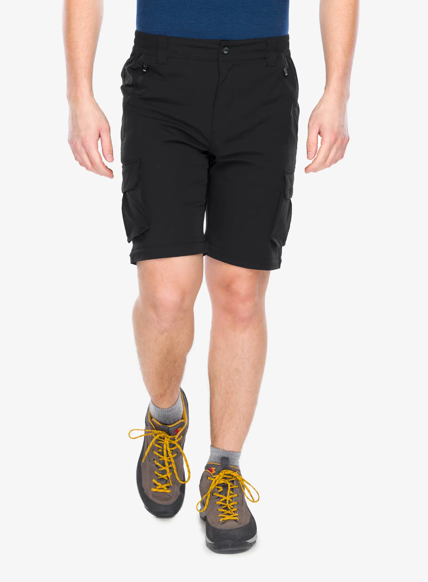 Pantaloni cu crac detasabil CMP Flux Zip Off Pant - nero