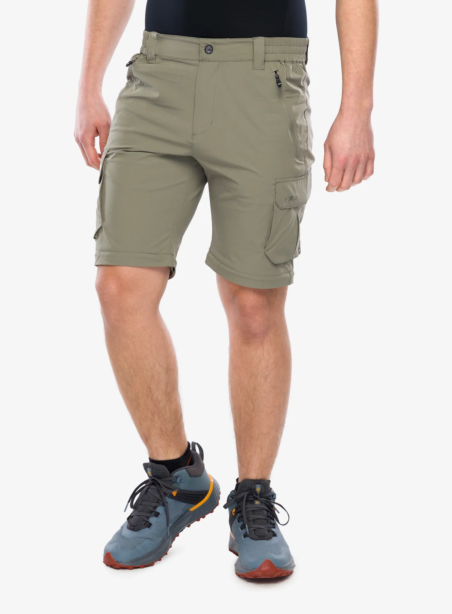 Pantaloni cu crac detasabil CMP Flux Zip Off Pant - sage
