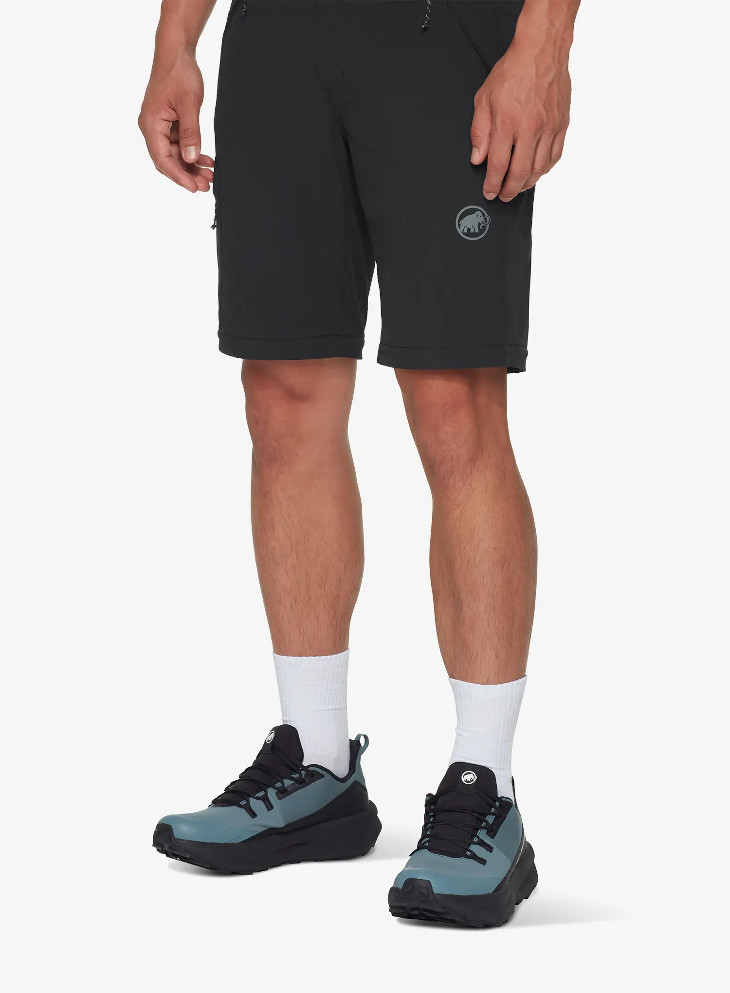 Pantaloni cu crac detasabil Mammut Runbold IV Zip Off Pants - black