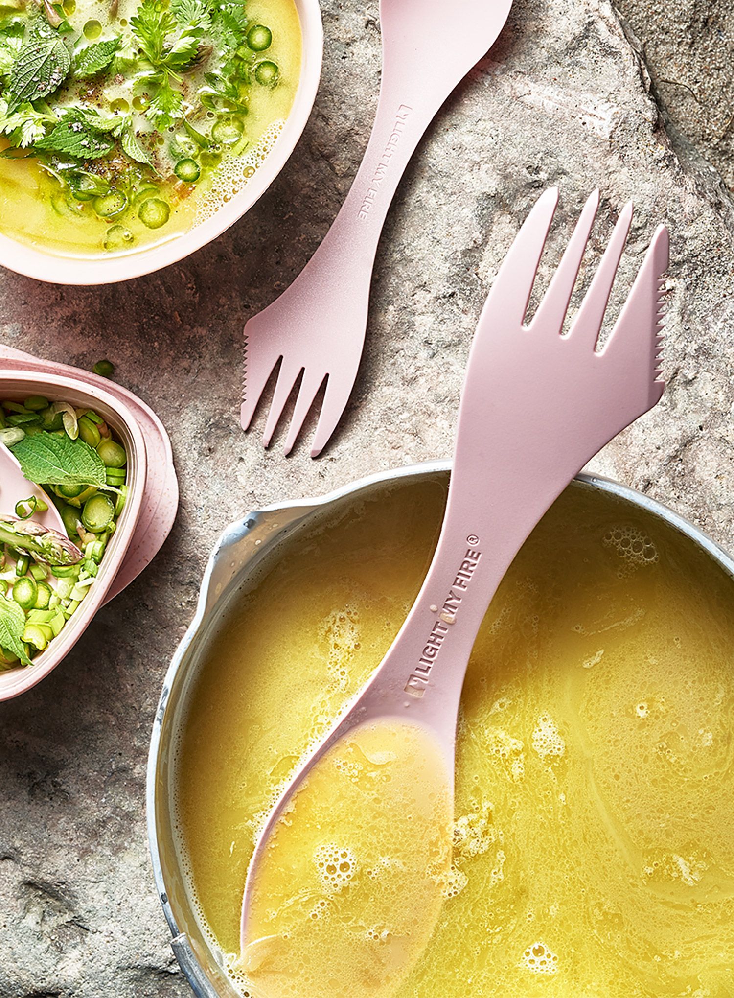 Tacam spork Light My Fire Spork L BIO - dustypink bulk