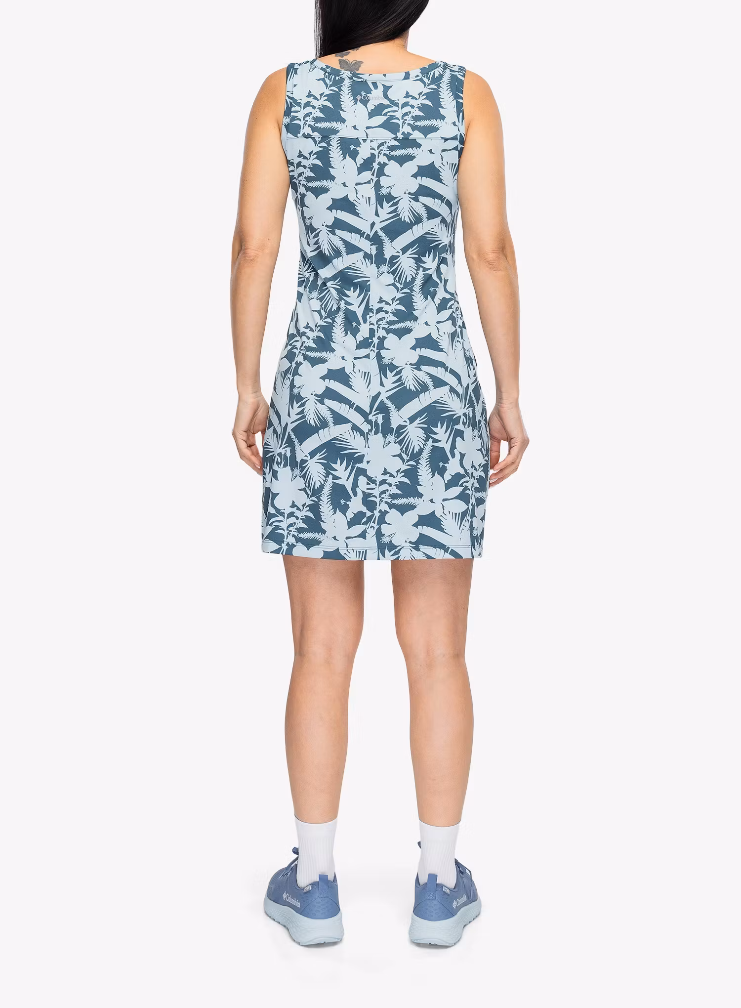 Rochie sport Columbia Chill River Printed Dress - everblue/botaniflage tonal