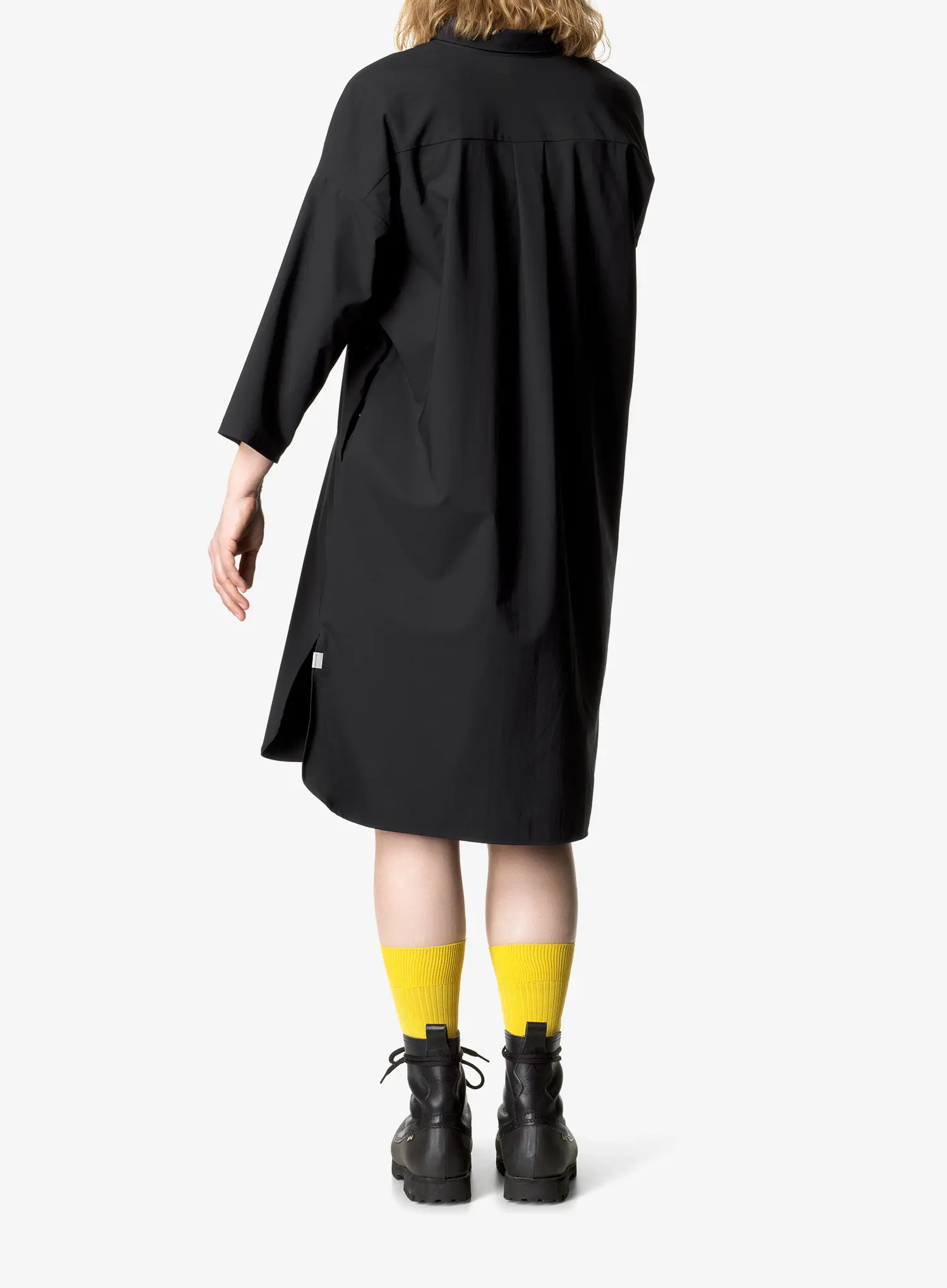 Rochie sport Houdini Route Shirt Dress - true black