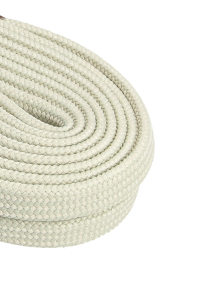 Șireturi Zamberlan Flat Lace - white/white