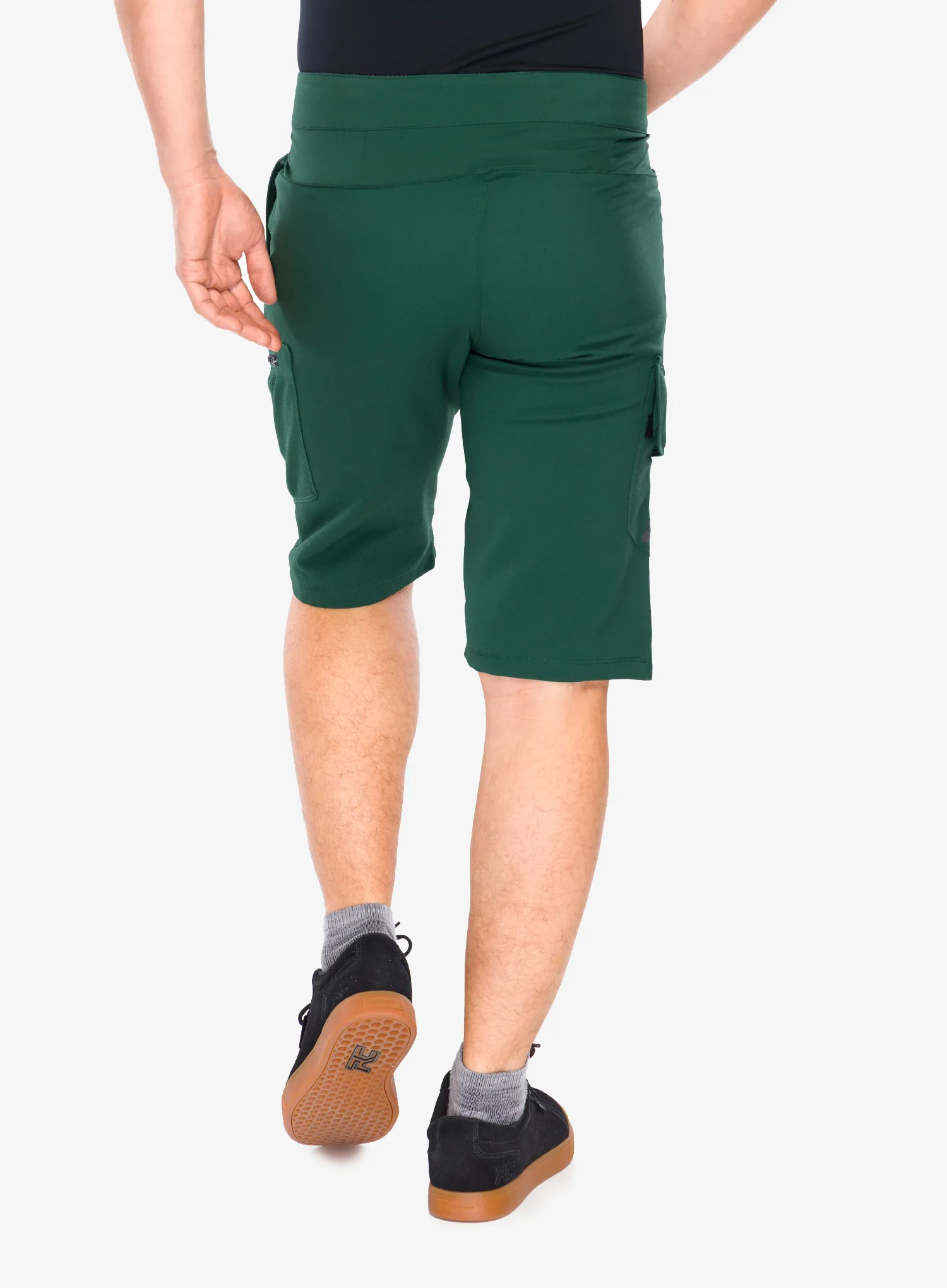 Pantaloni scurti ciclism 100% Ridecamp Short - forest green