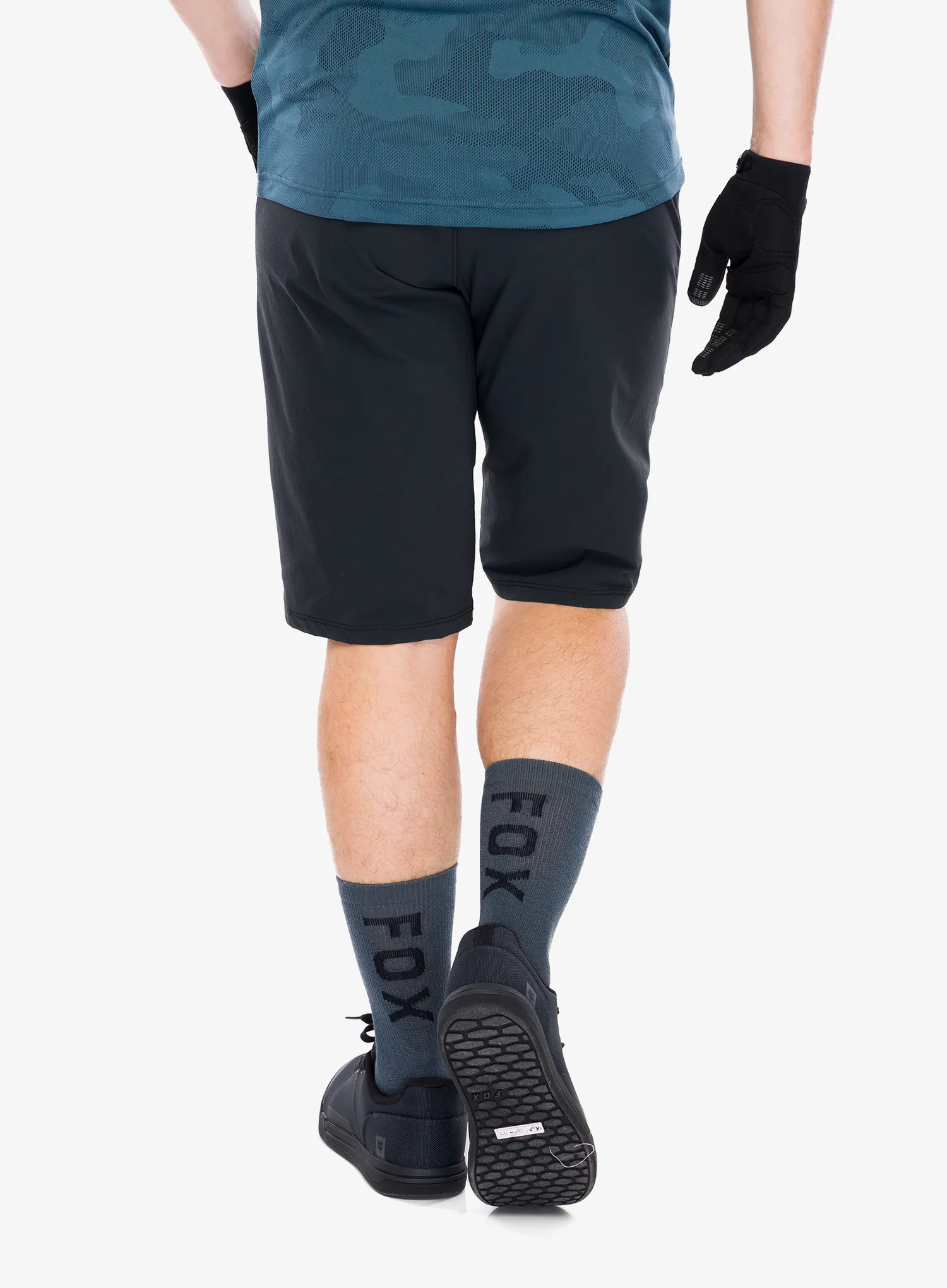 Pantaloni scurti ciclism Fox Flexair Short - black
