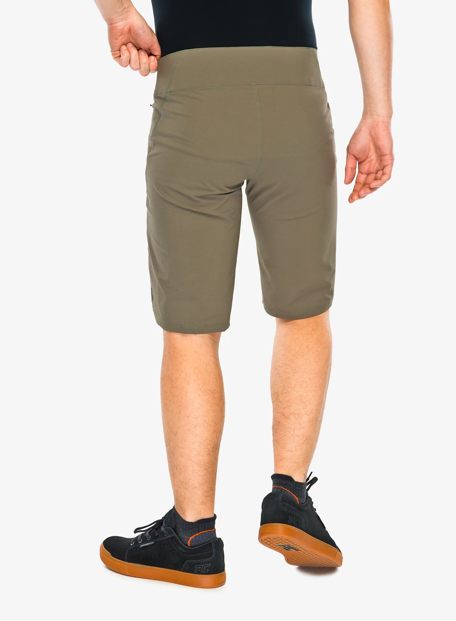 Pantaloni scurti ciclism Fox Flexair Short - military