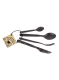 Tacâmuri de voiaj Kupilka Cutlery BOX - black