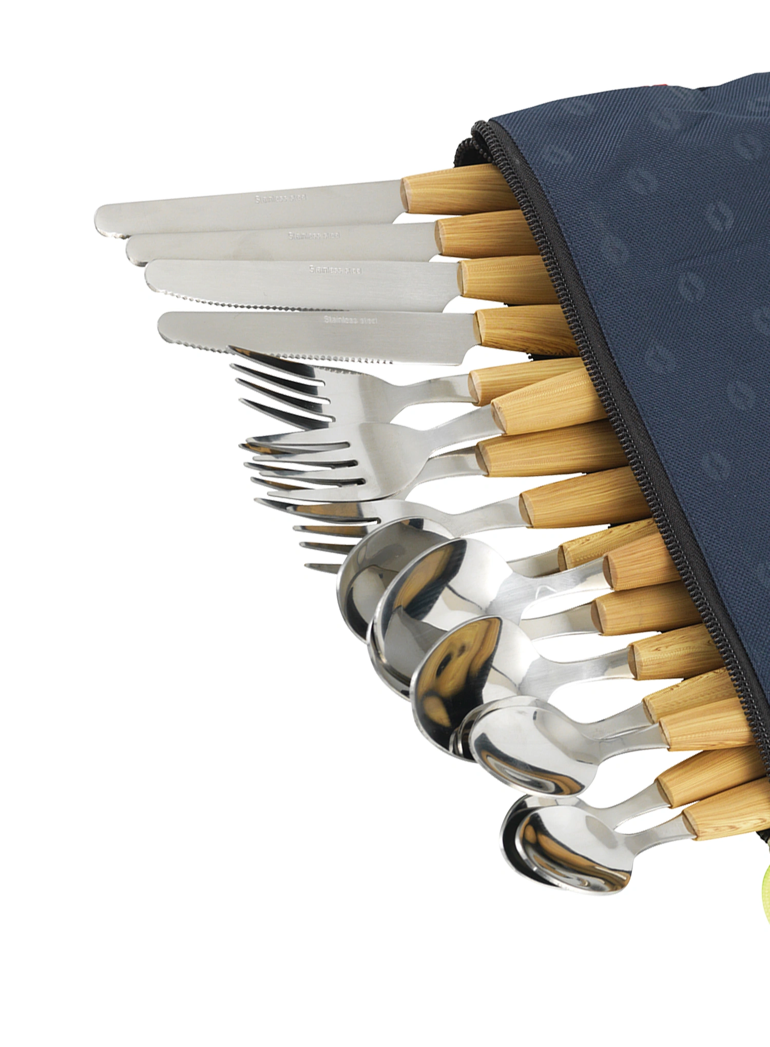 Tacâmuri de voiaj Outwell Calella Pouch Cutlery Set