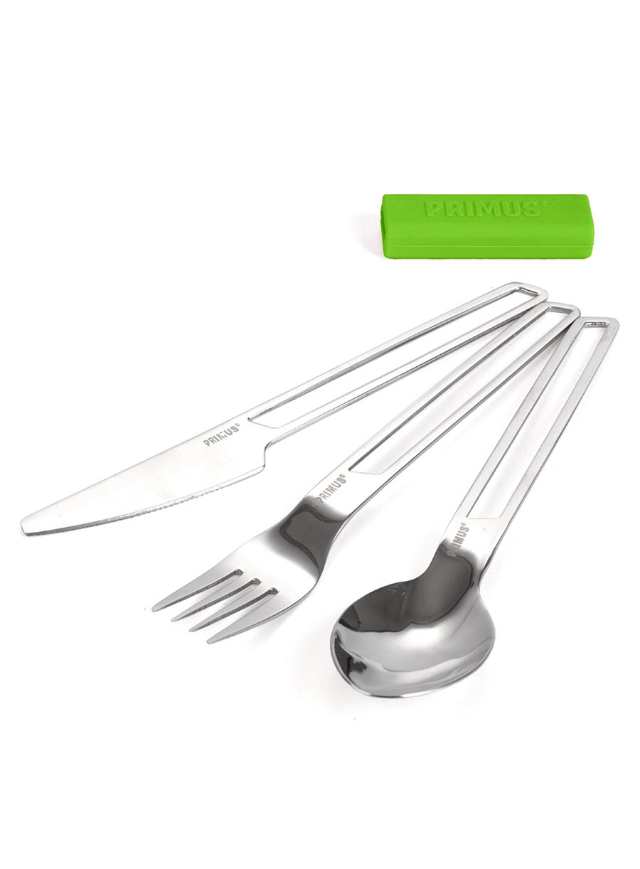 Tacâmuri de voiaj Primus Leisure Cutlery - leaf green