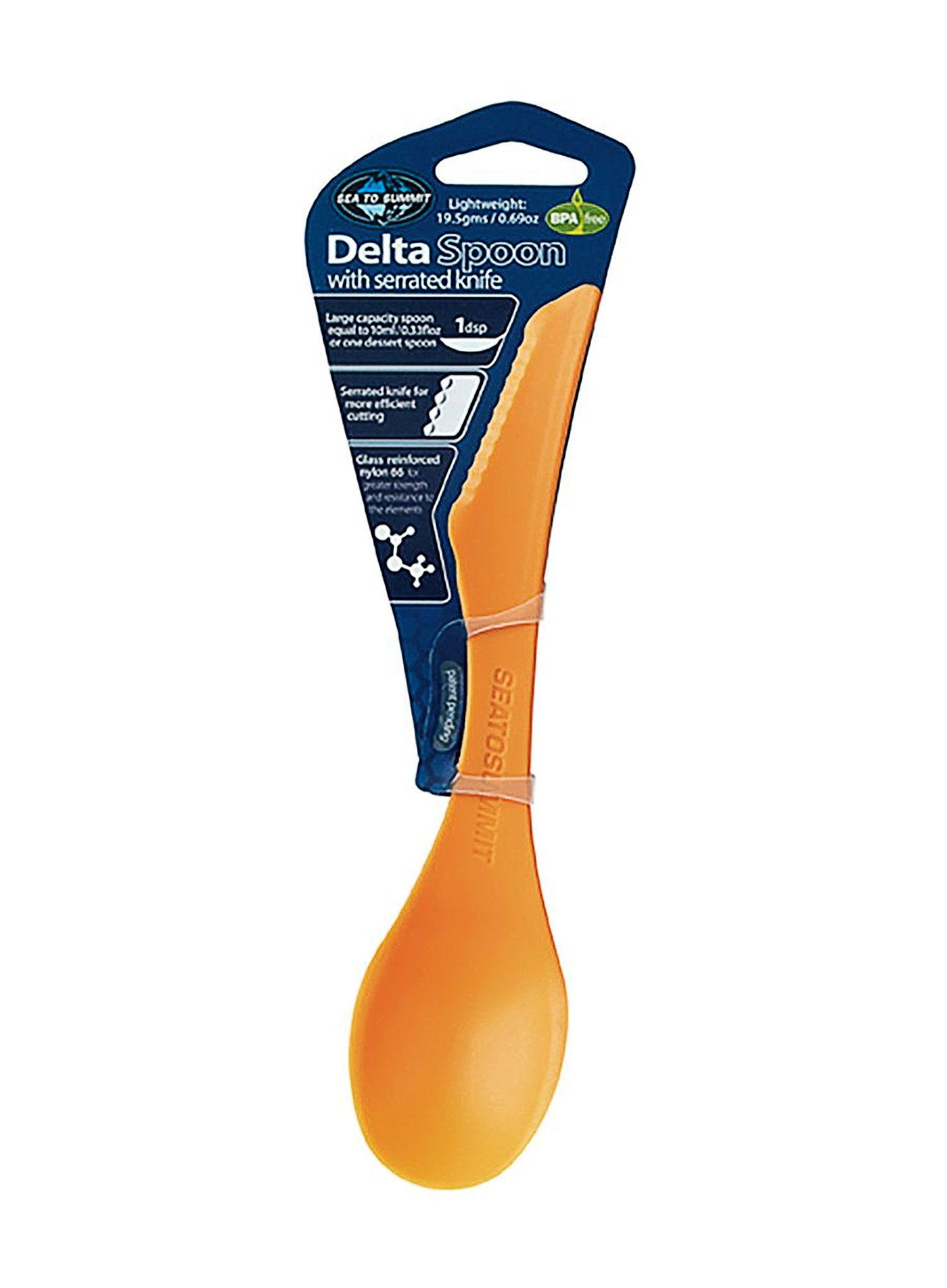 Tacâmuri de voiaj Sea To Summit Delta Spoon - orange