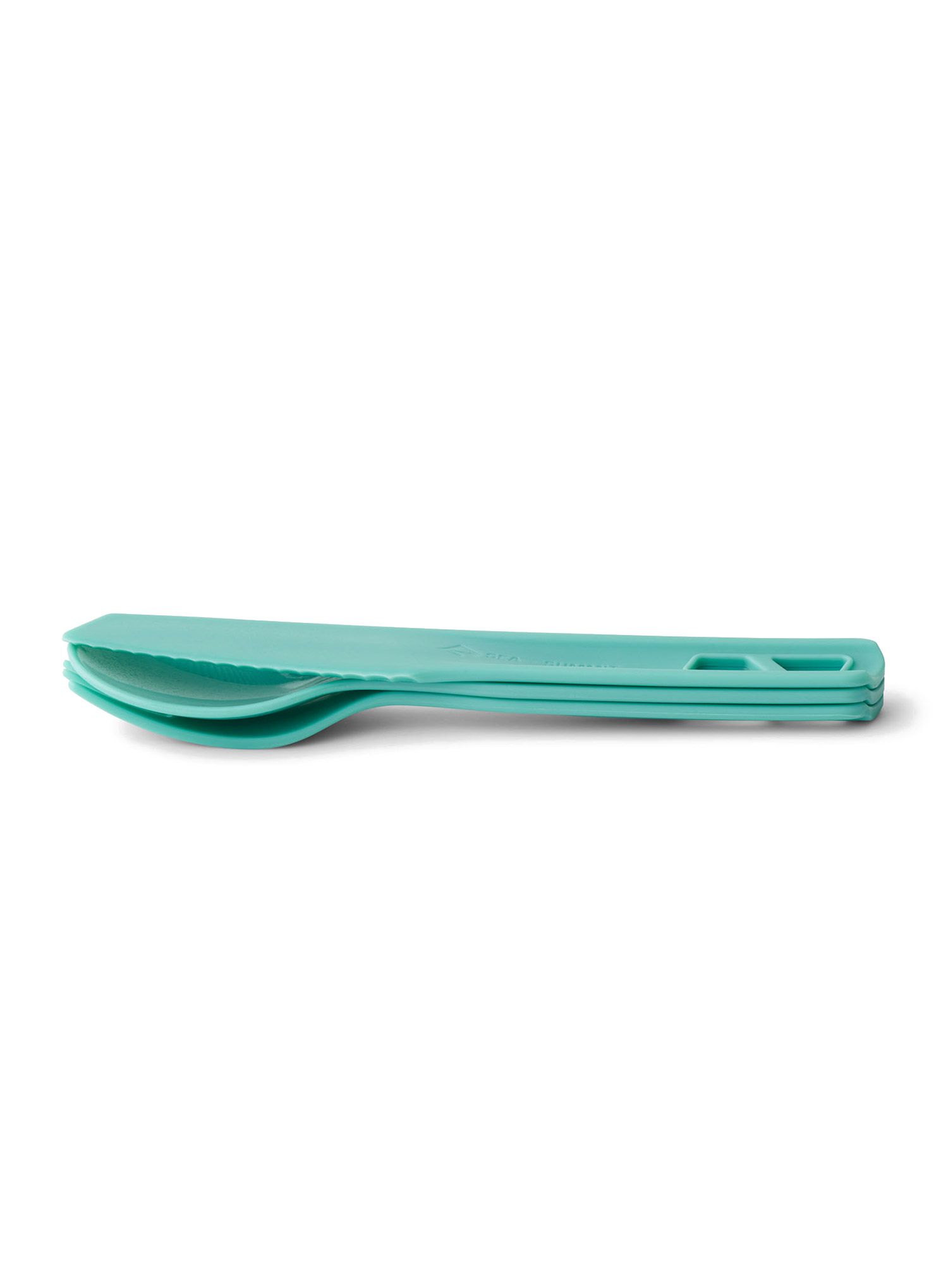 Tacâmuri de voiaj Sea to Summit Passage Cutlery Set 3P - blue