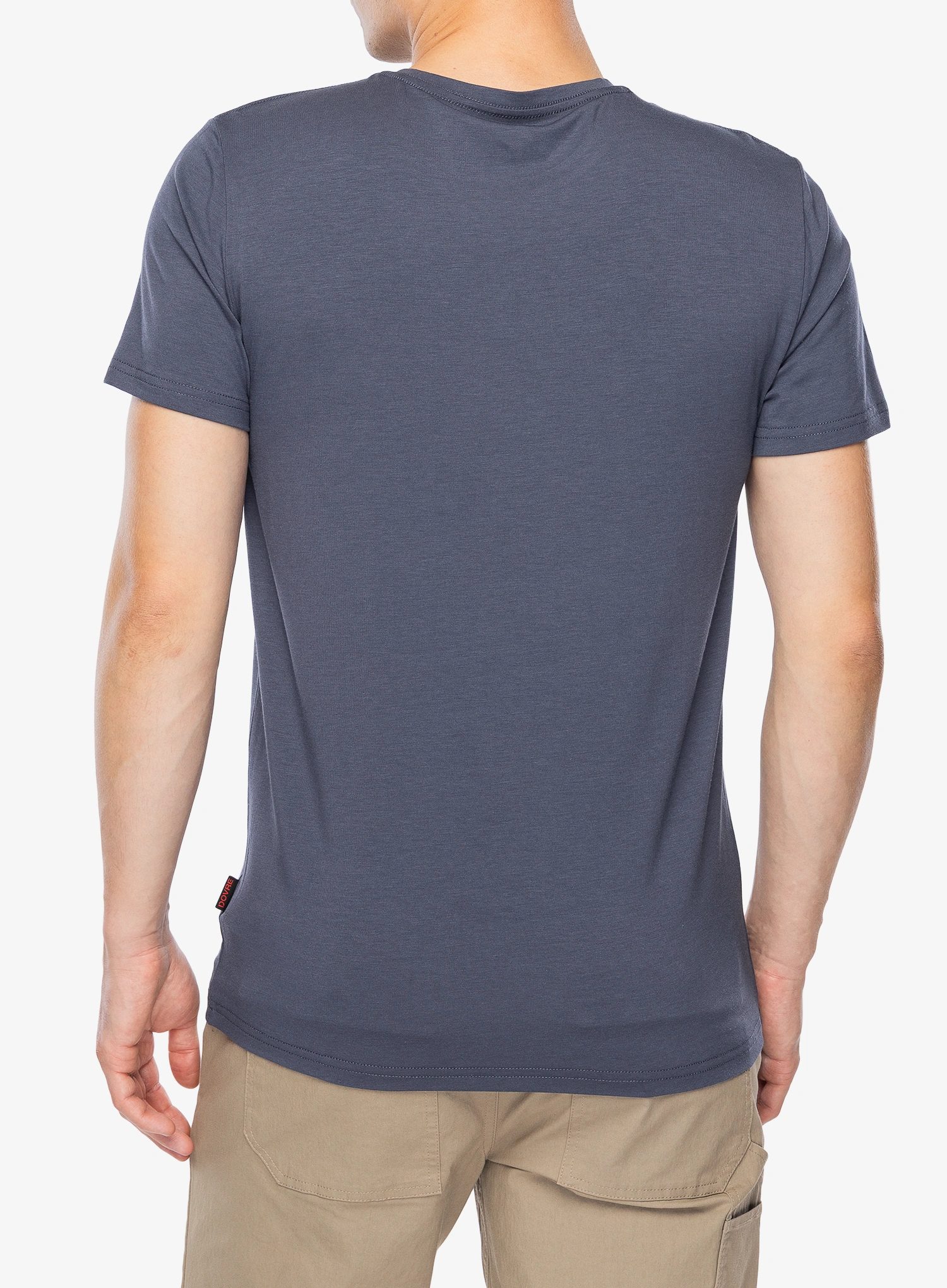 Tricou bumbac Dovre O-neck Bamboo Viscose T-shirt - grey