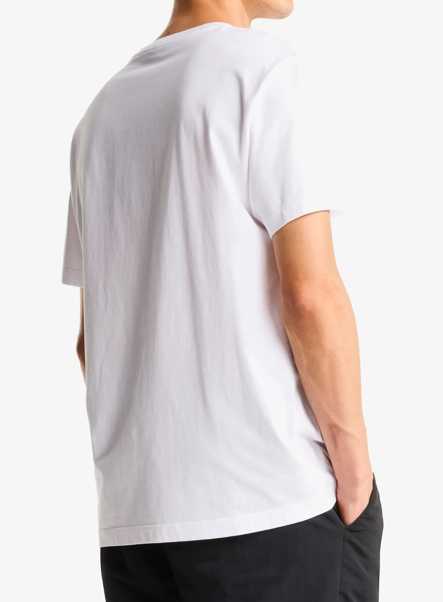 Tricou bumbac The North Face Essential Center Logo Relaxed SS - tnf white