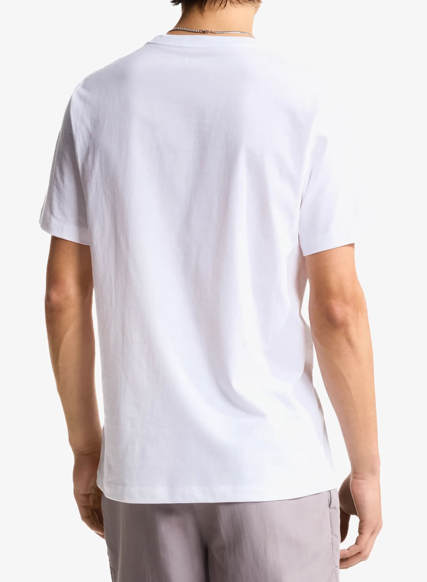 Tricou bumbac The North Face Evolution Simple Dome Regular SS - tnf white