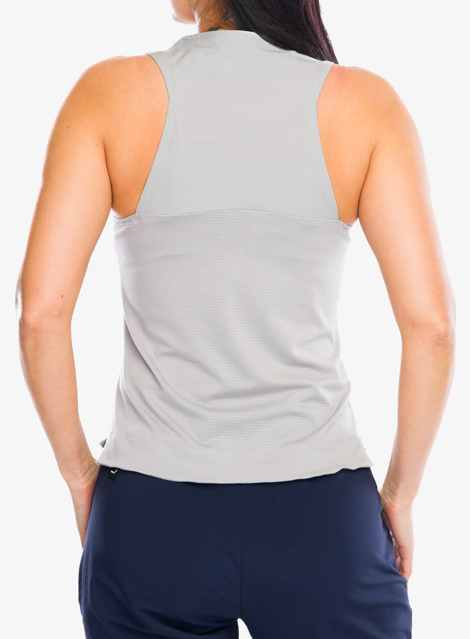 Tank top femei Salewa Pedroc Dry Hyb Tank - alloy
