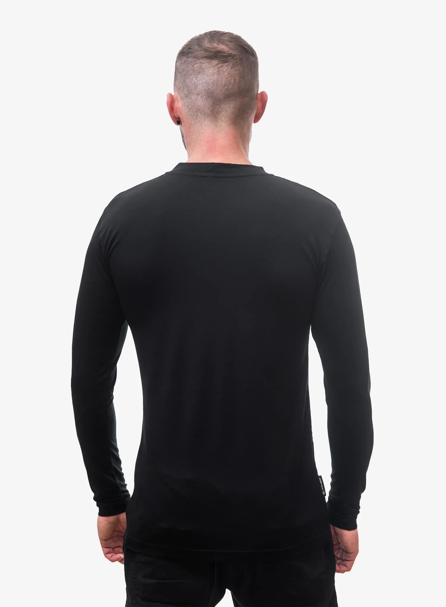 Hanorac Sensor Merino Active PT Tee L/S - black mountains