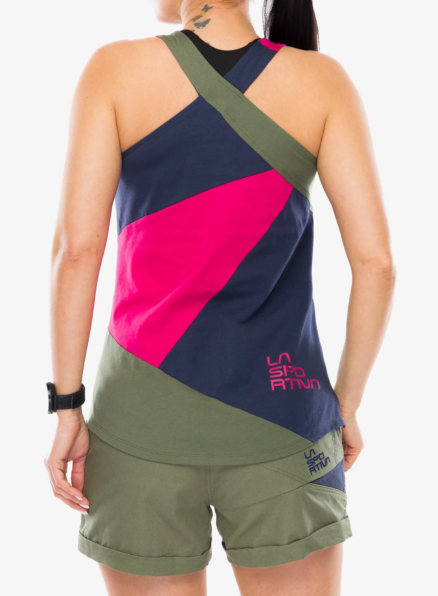 Top femei La Sportiva Twist Tank - cypress/night sky