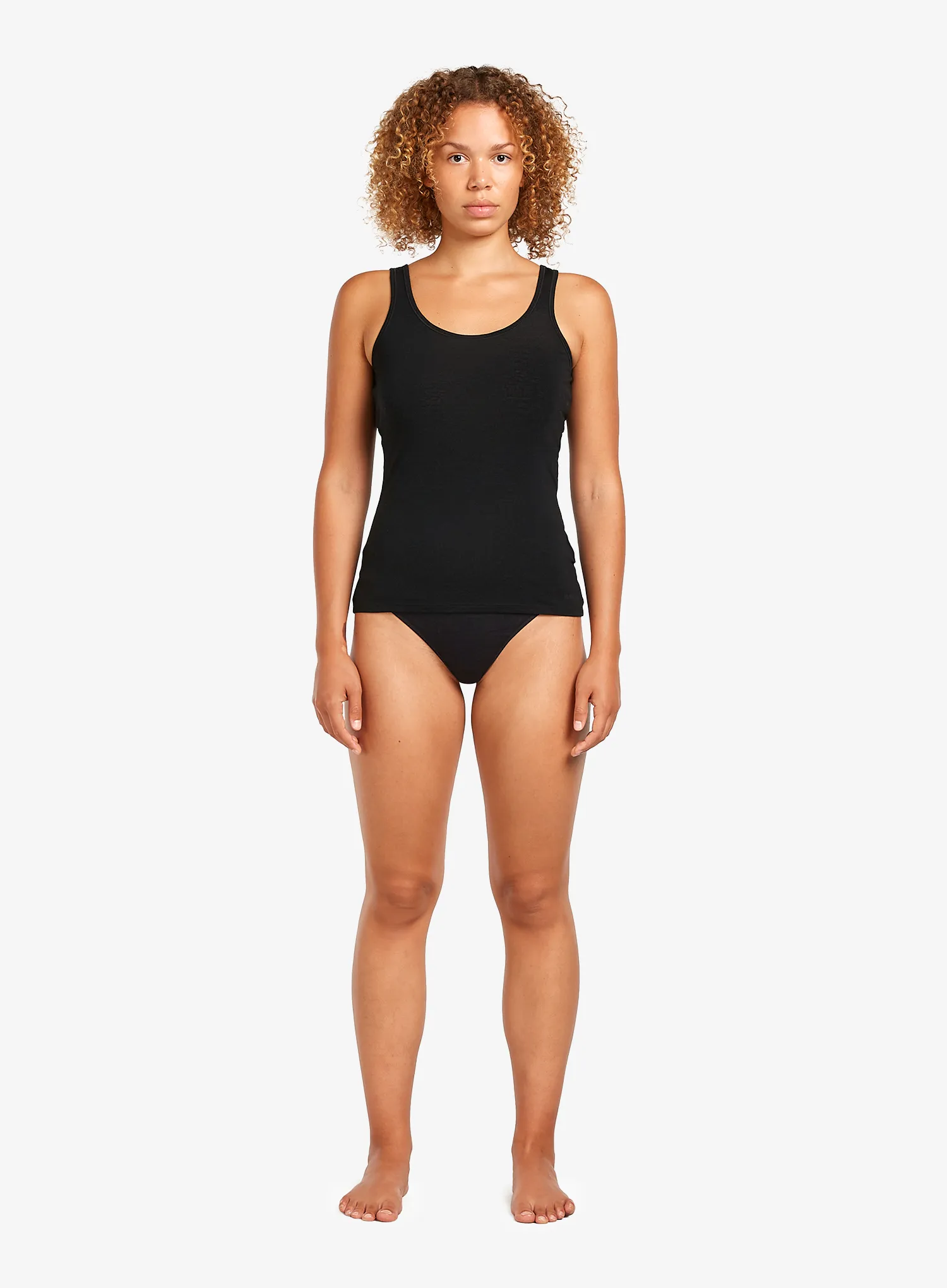 Top femei Icebreaker Siren Tank - black