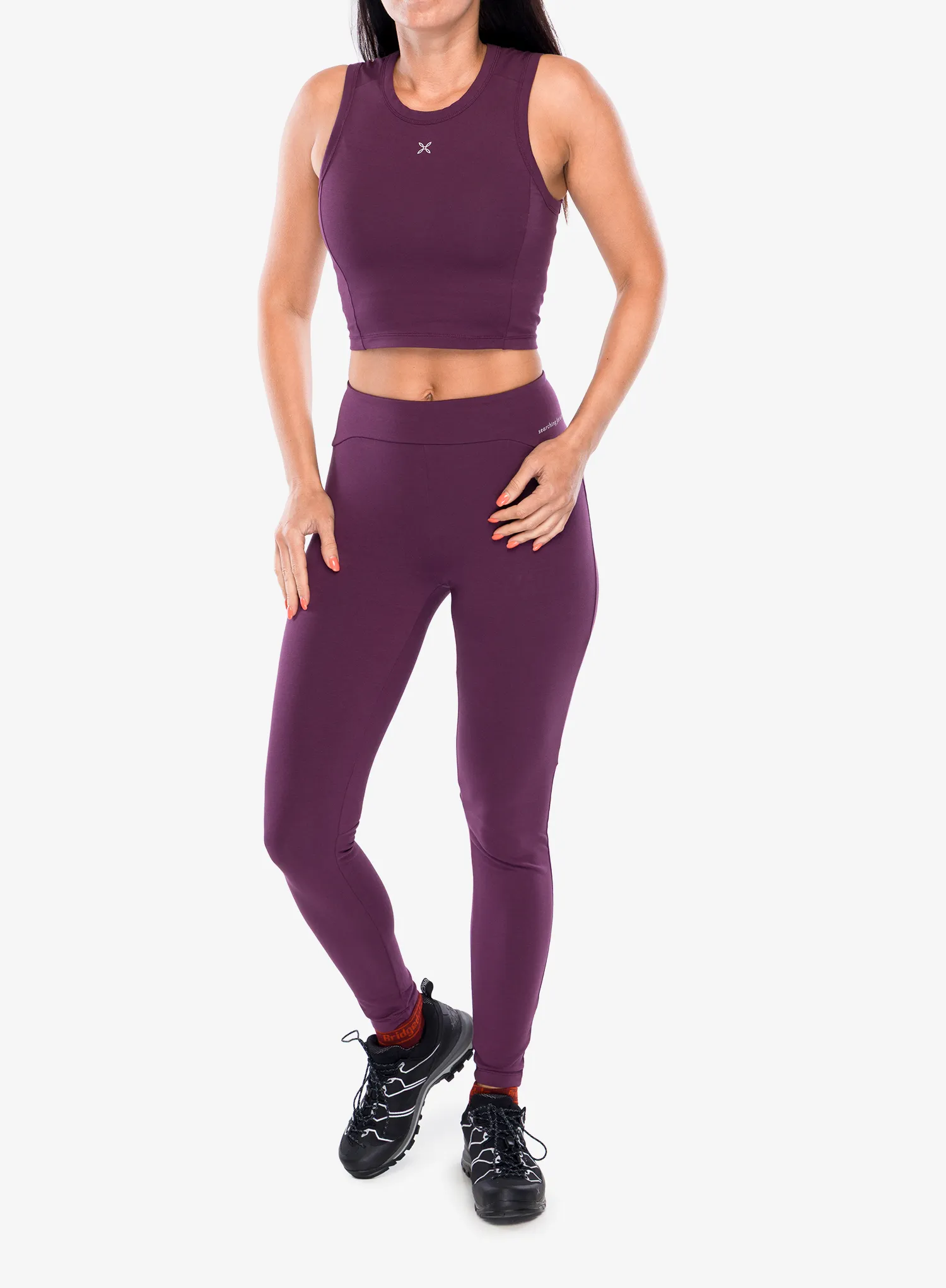 Top de cățărare pentru femei Montura Shiva Tank Top - wine red